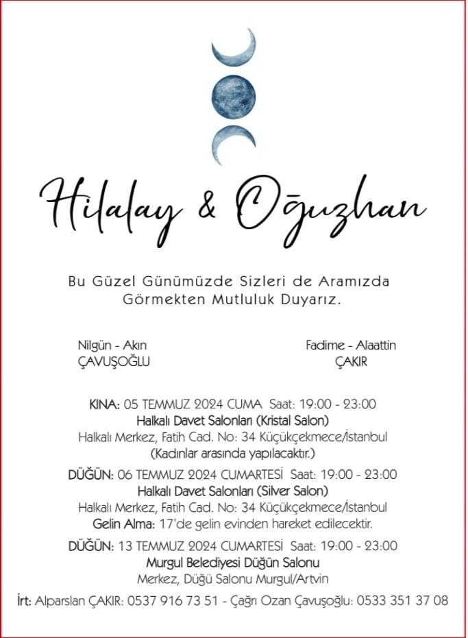 Hilalay & Oğuzhan Evleniyor